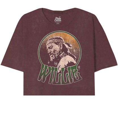 WILLIE NELSON Oversized Crop, Headband