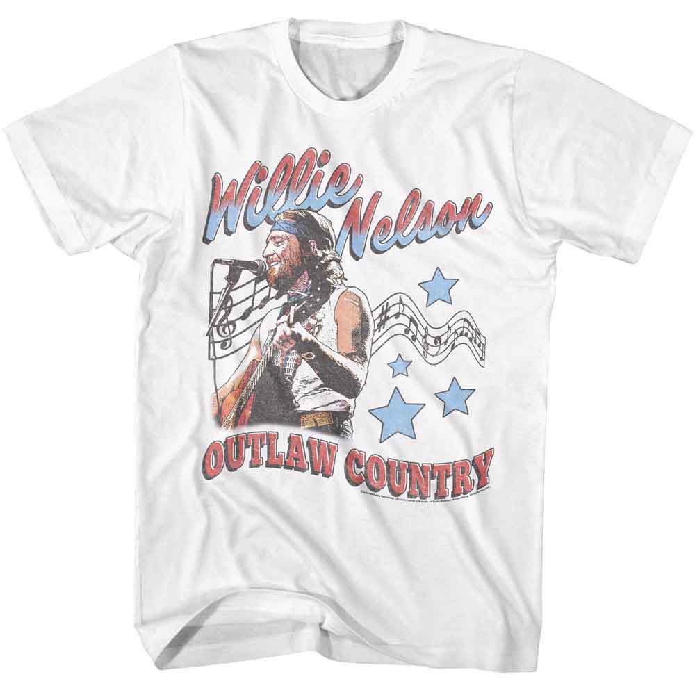 WILLIE NELSON Eye-Catching T-Shirt, COUNTRY AMERICANA