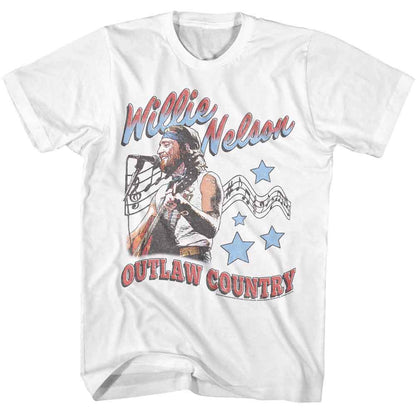 WILLIE NELSON Eye-Catching T-Shirt, COUNTRY AMERICANA