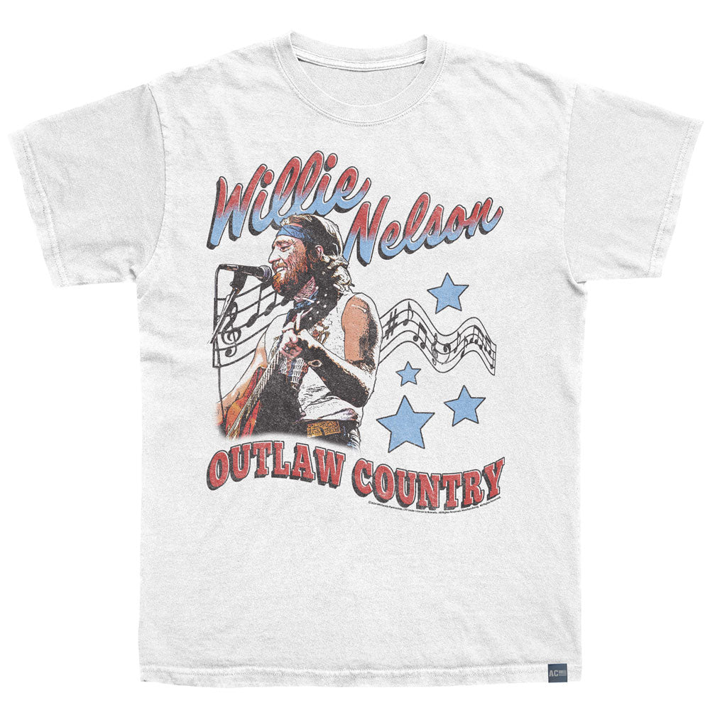 WILLIE NELSON Made in USA T-Shirt, AMERICANA