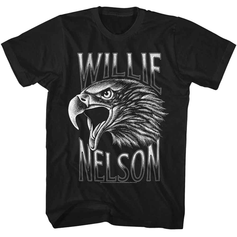 WILLIE NELSON Eye-Catching T-Shirt, SCREAMING EAGLE