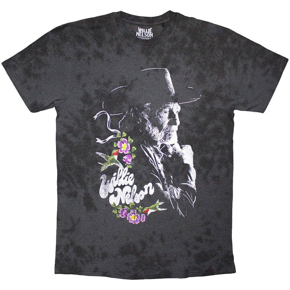 WILLIE NELSON Attractive T-Shirt, Floral