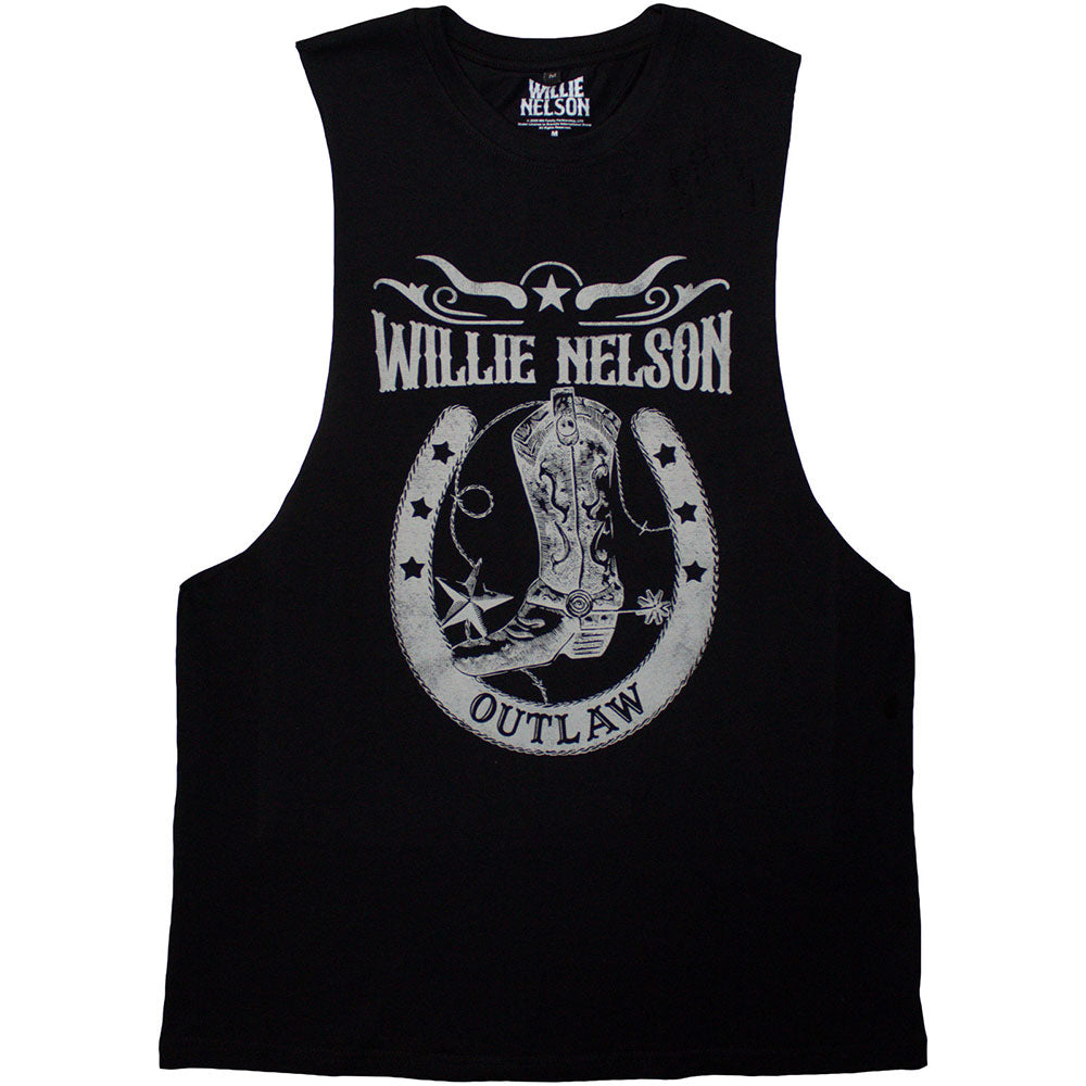 WILLIE NELSON Tank Top, Outlaw