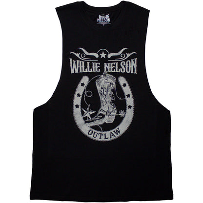 WILLIE NELSON Tank Top, Outlaw