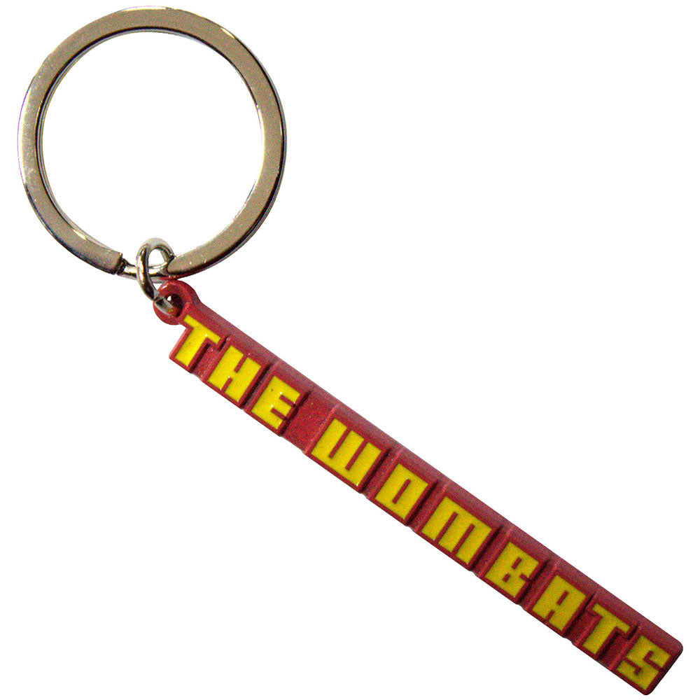 THE WOMBATS Keychain, Logo