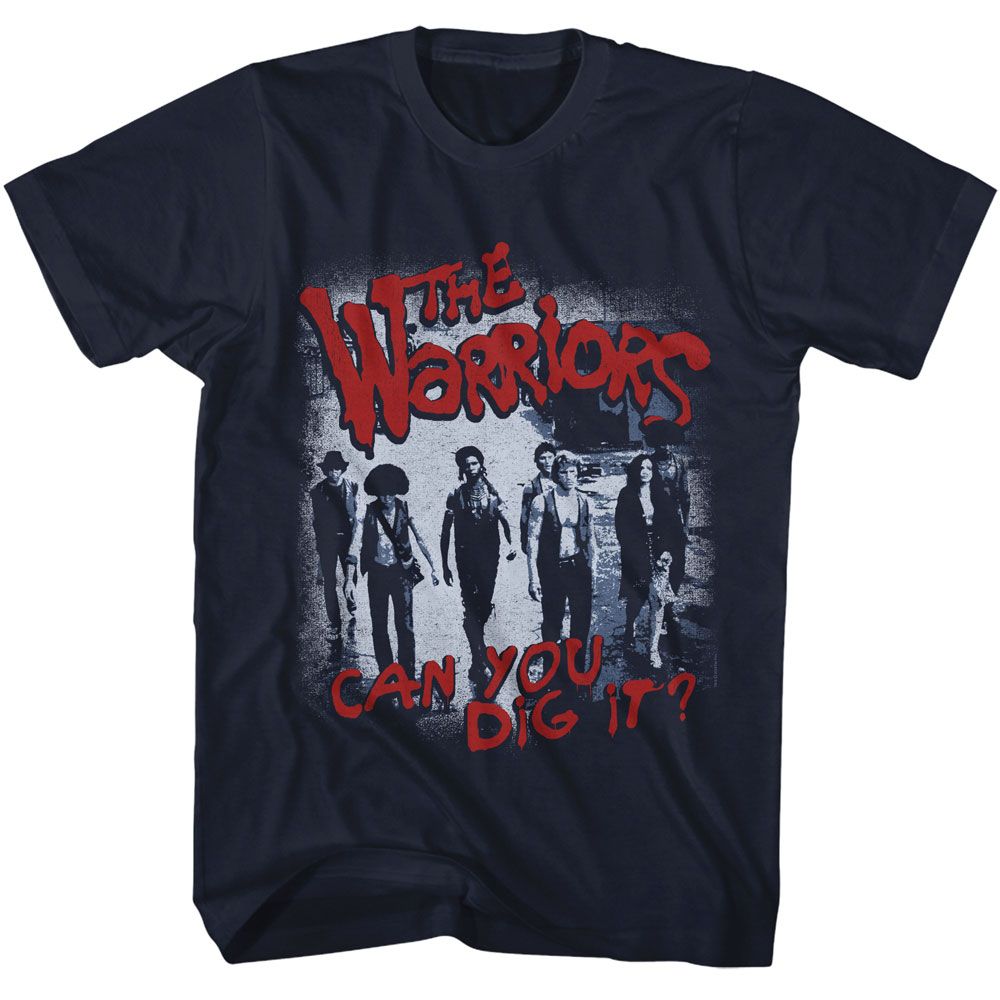 THE WARRIORS Eye-Catching T-Shirt, THE WARRIORS CAN YOU DIG IT