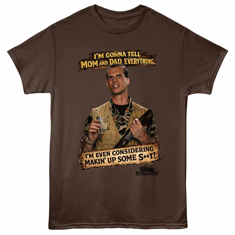WEIRD SCIENCE Eye-Catching T-Shirt, IM GONNA TELL