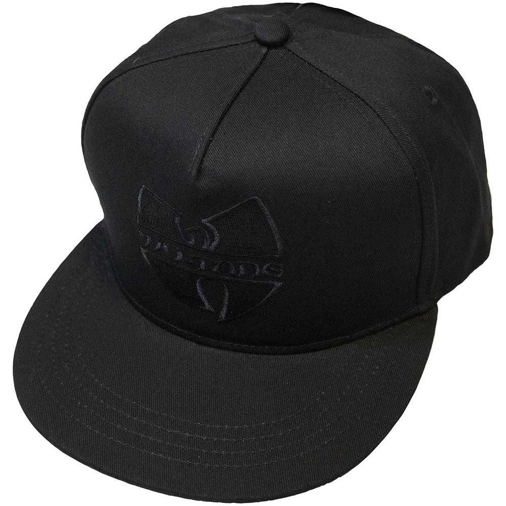 WU-TANG CLAN Snapback Cap, Black Logo