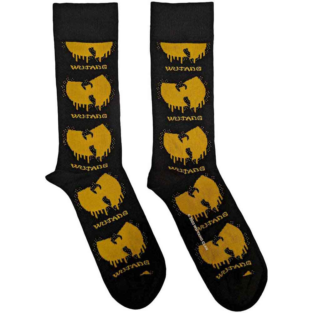 WU-TANG CLAN Unisex Ankle Socks, Dripping Logo