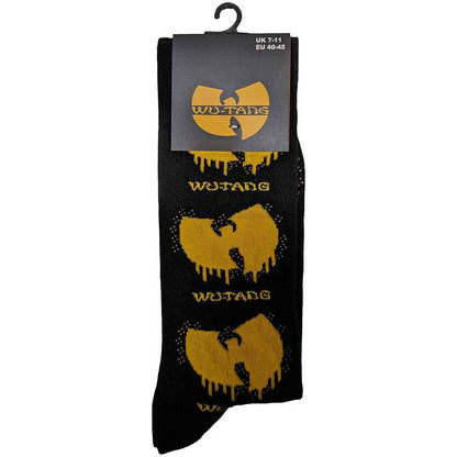 WU-TANG CLAN Unisex Ankle Socks, Dripping Logo