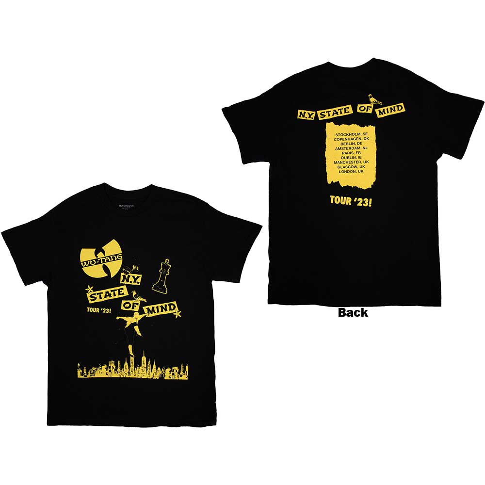 WU-TANG CLAN Attractive T-Shirt, Tour &