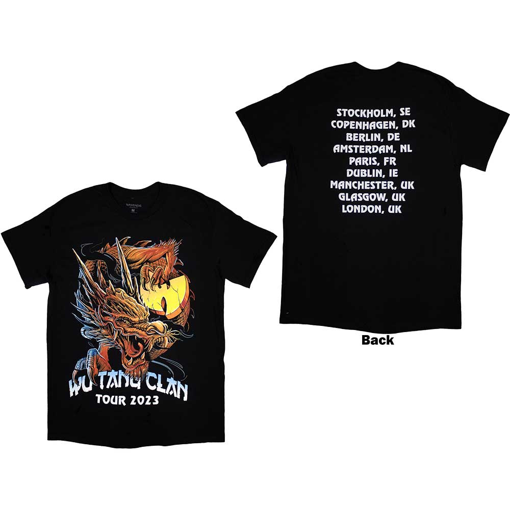 WU-TANG CLAN Attractive T-Shirt, Tour &