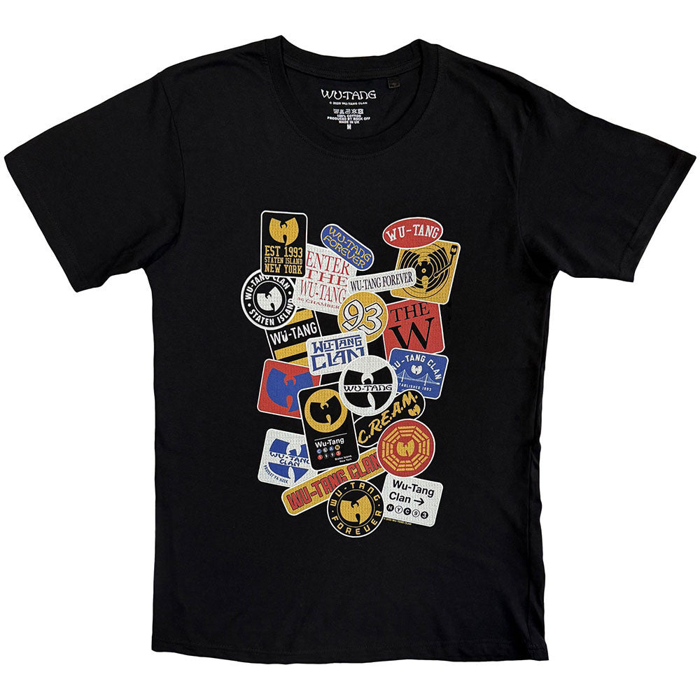 WU-TANG CLAN Attractive T-Shirt, Badges