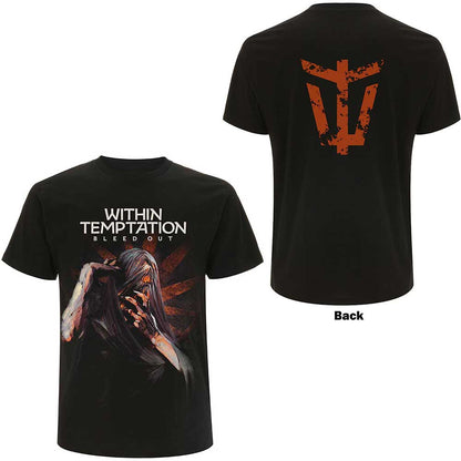 WITHIN TEMPTATION Attractive T-Shirt, Bleed Out Album