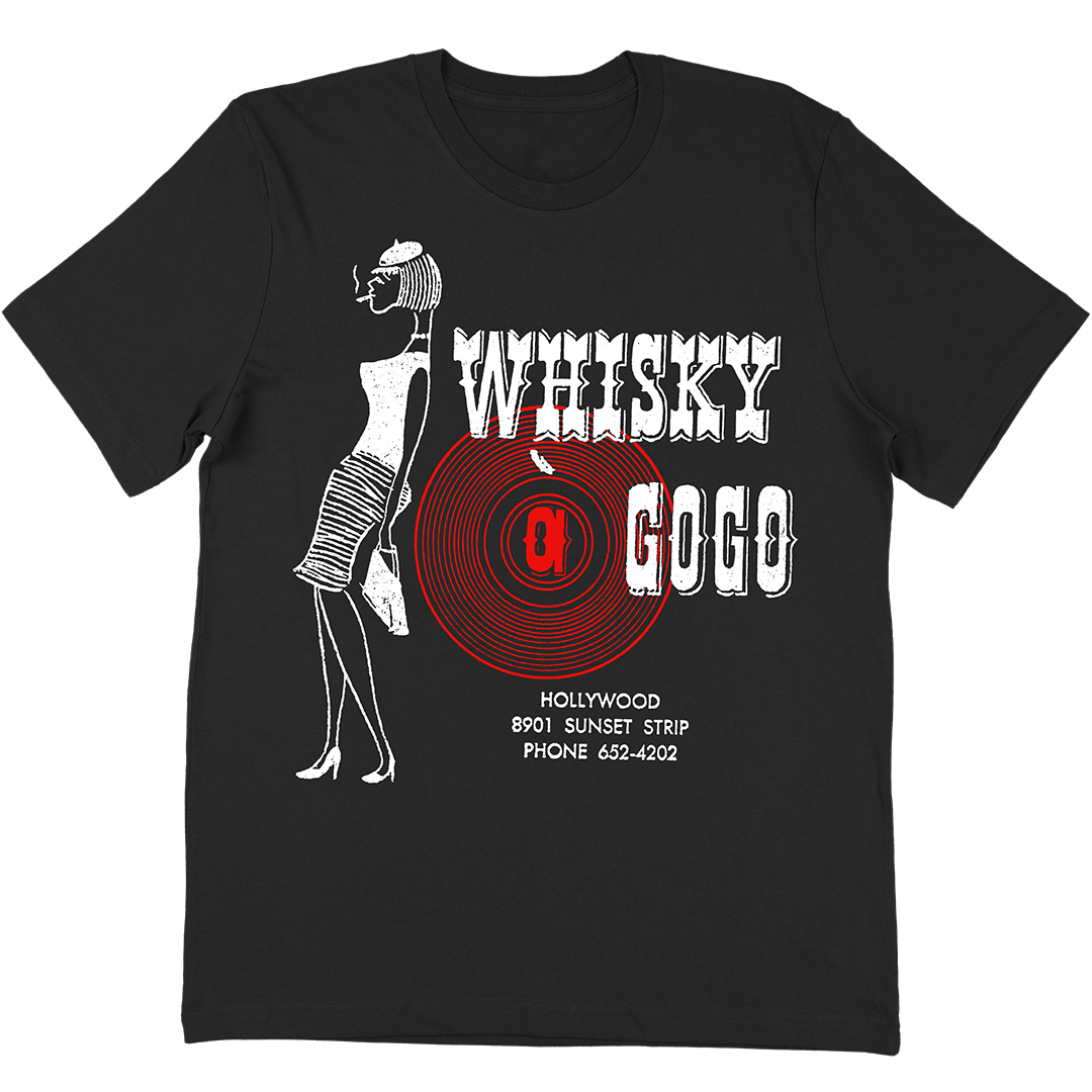 Whisky a Go Go Rubber Stamp T-Shirt