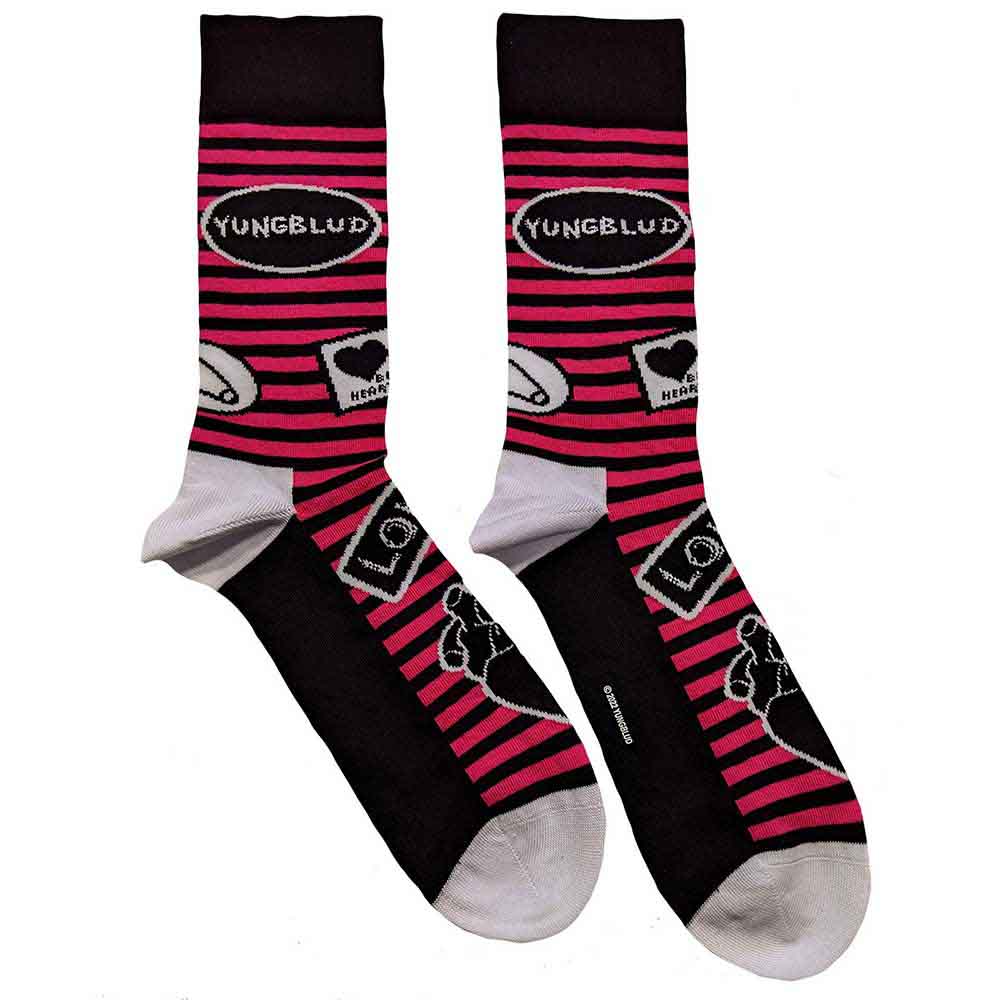 YUNGBLUD Unisex Ankle Socks, Symbols