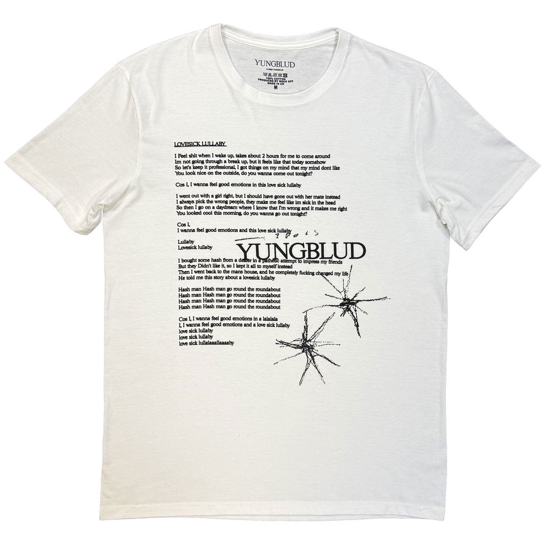 YUNGBLUD Attractive T-Shirt, Lovesick Lullaby