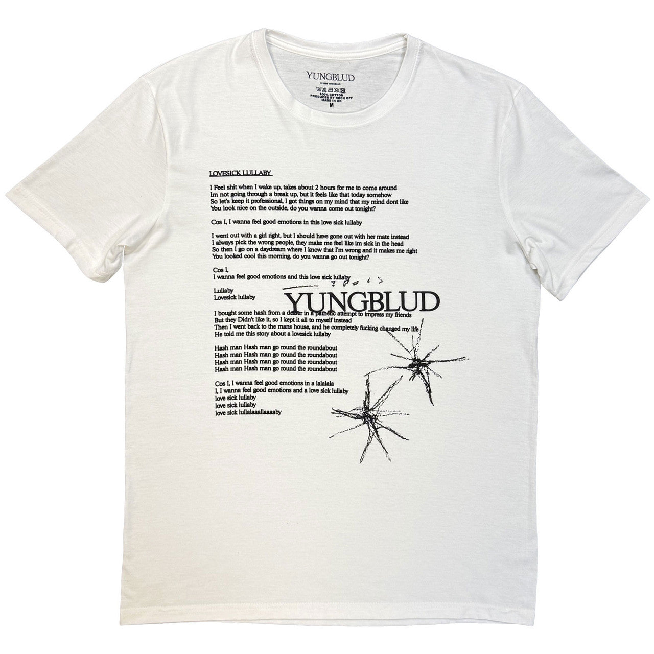 YUNGBLUD Attractive T-Shirt, Lovesick Lullaby