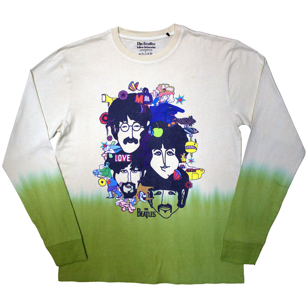 The Beatles Yellow Submarine Heads Collage T-Shirt