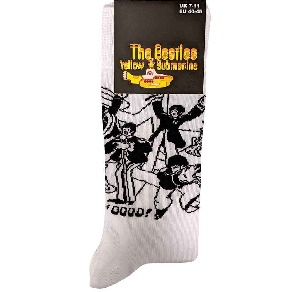 THE BEATLES Unisex Ankle Socks, Good V Evil