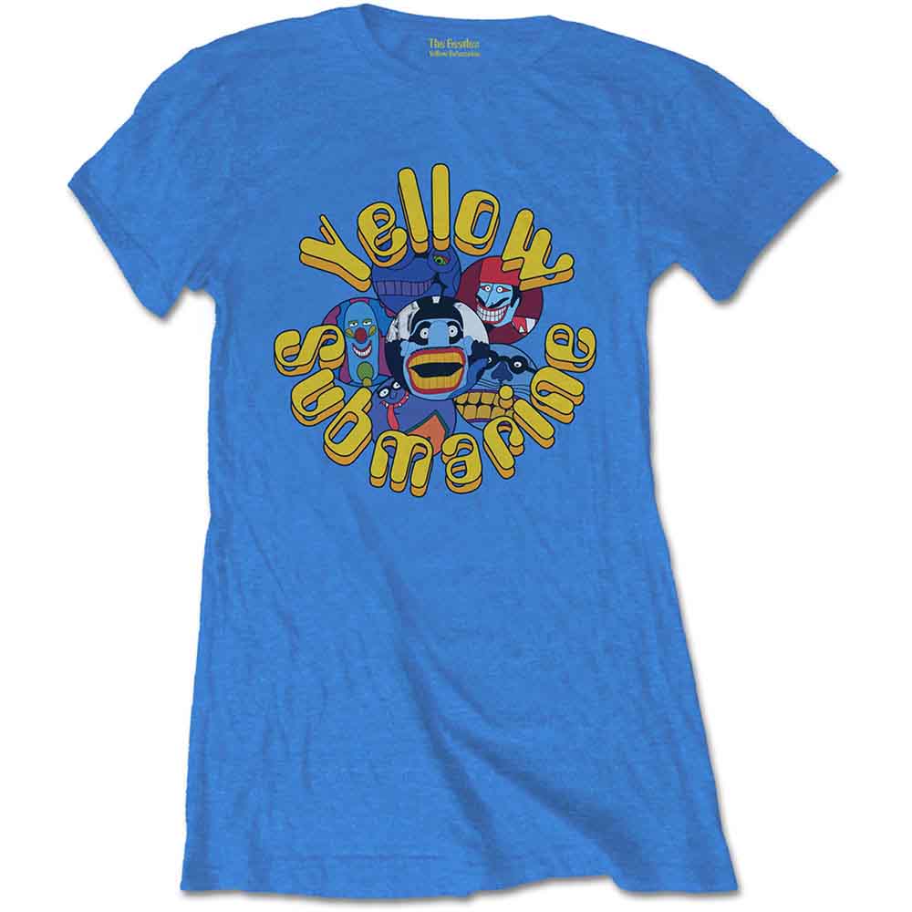 THE BEATLES Attractive T-Shirt, Yellow Submarine Baddies