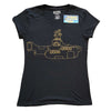 THE BEATLES T-Shirt for Ladies, Yellow Submarine