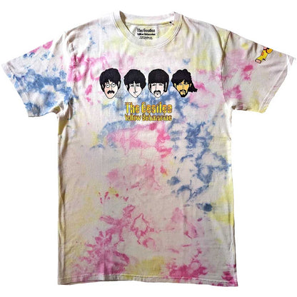 THE BEATLES Attractive T-Shirt, Heads &amp; Apple