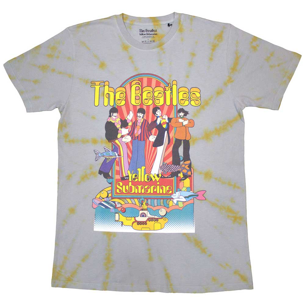 THE BEATLES Attractive T-Shirt, Band & Fish