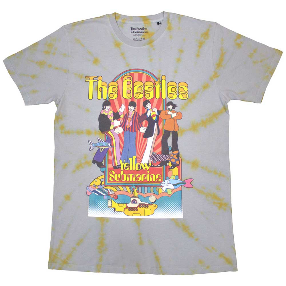 THE BEATLES Attractive T-Shirt, Band &amp; Fish