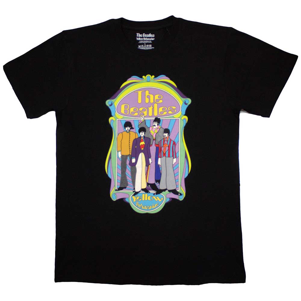 THE BEATLES Attractive T-Shirt, Band Frame v2