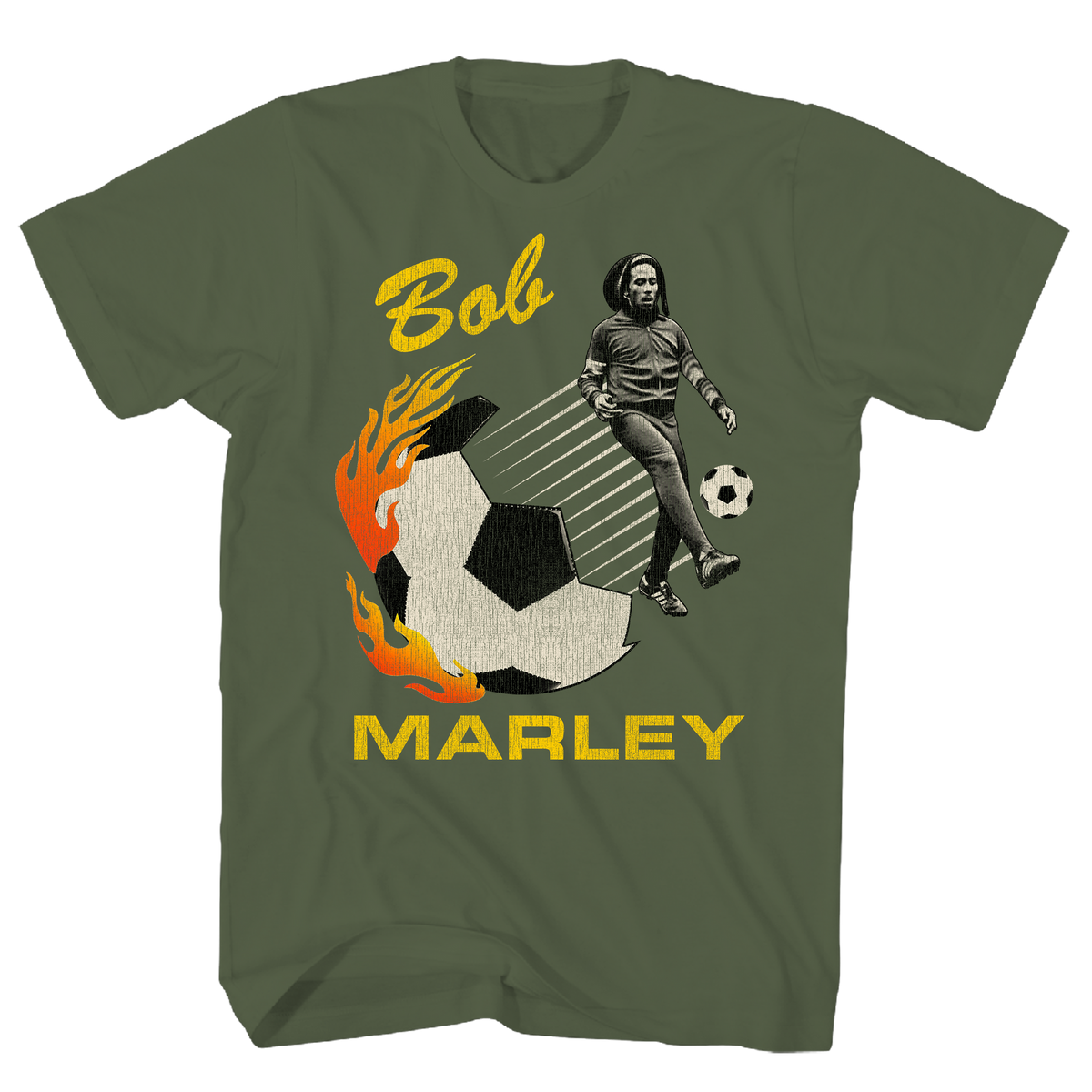 BOB MARLEY T-shirt, SOCCER