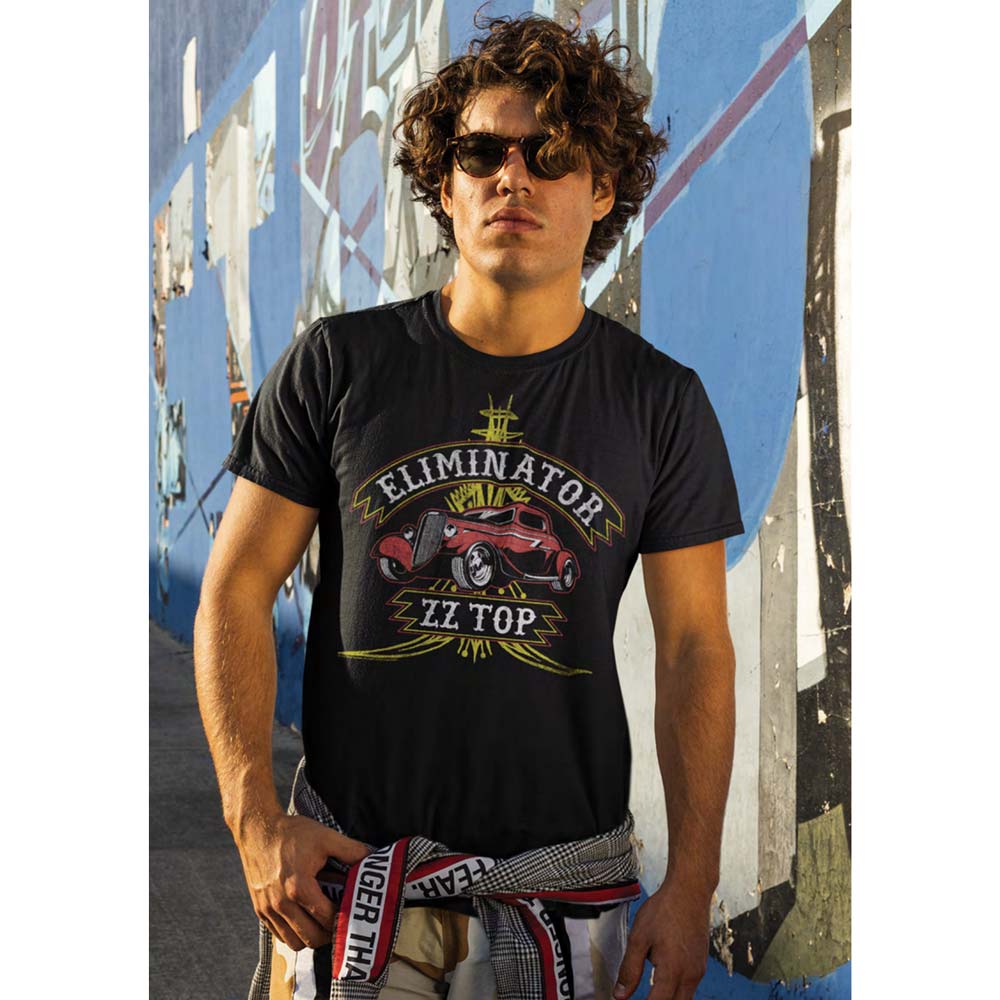 ZZ TOP Eye-Catching T-Shirt, Eliminator