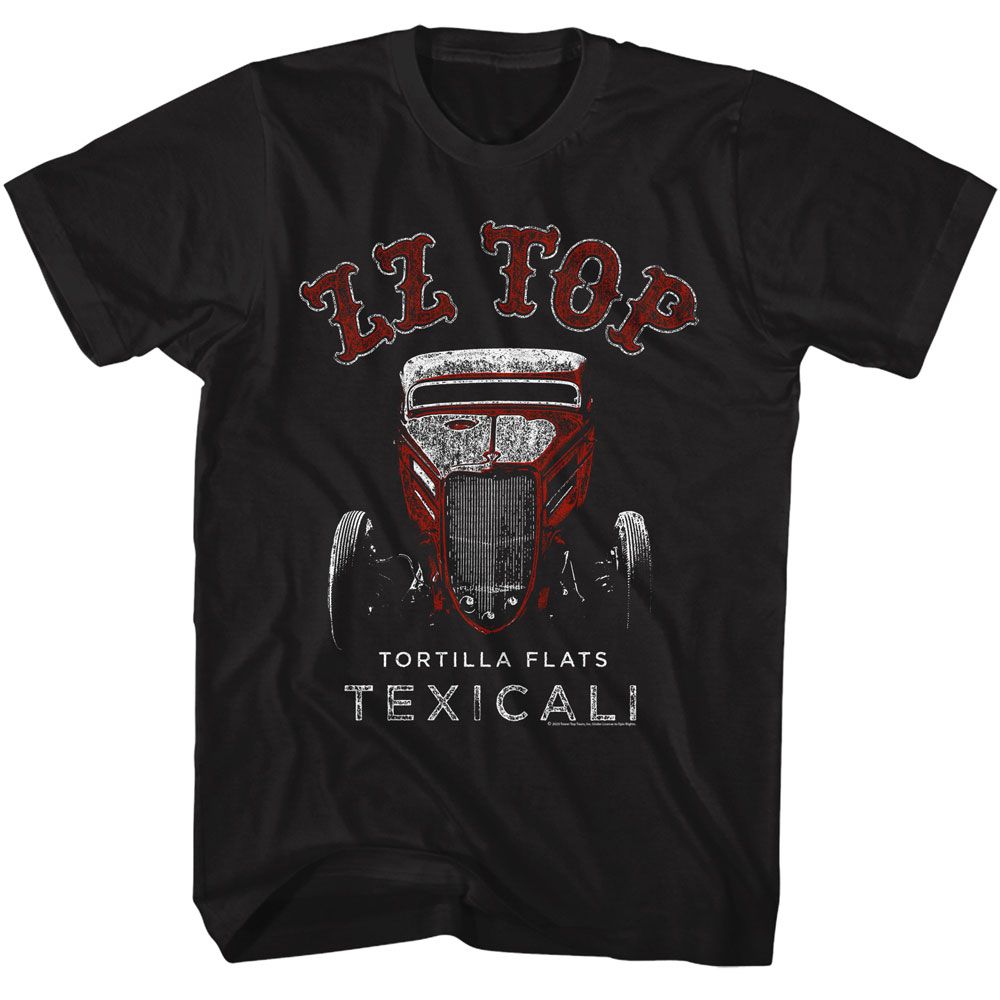 ZZ TOP Eye-Catching T-Shirt, Tortilla Flats