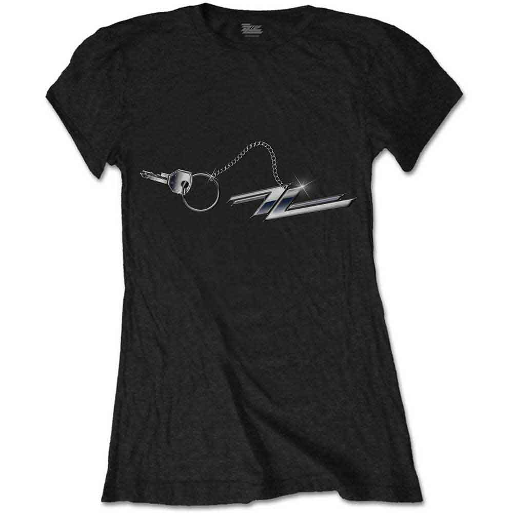 ZZ TOP Attractive T-Shirt, Hot Rod Keychain