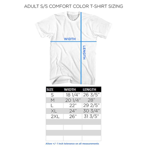 BAD COMPANY Garment Dye T-Shirt, Shooting Star