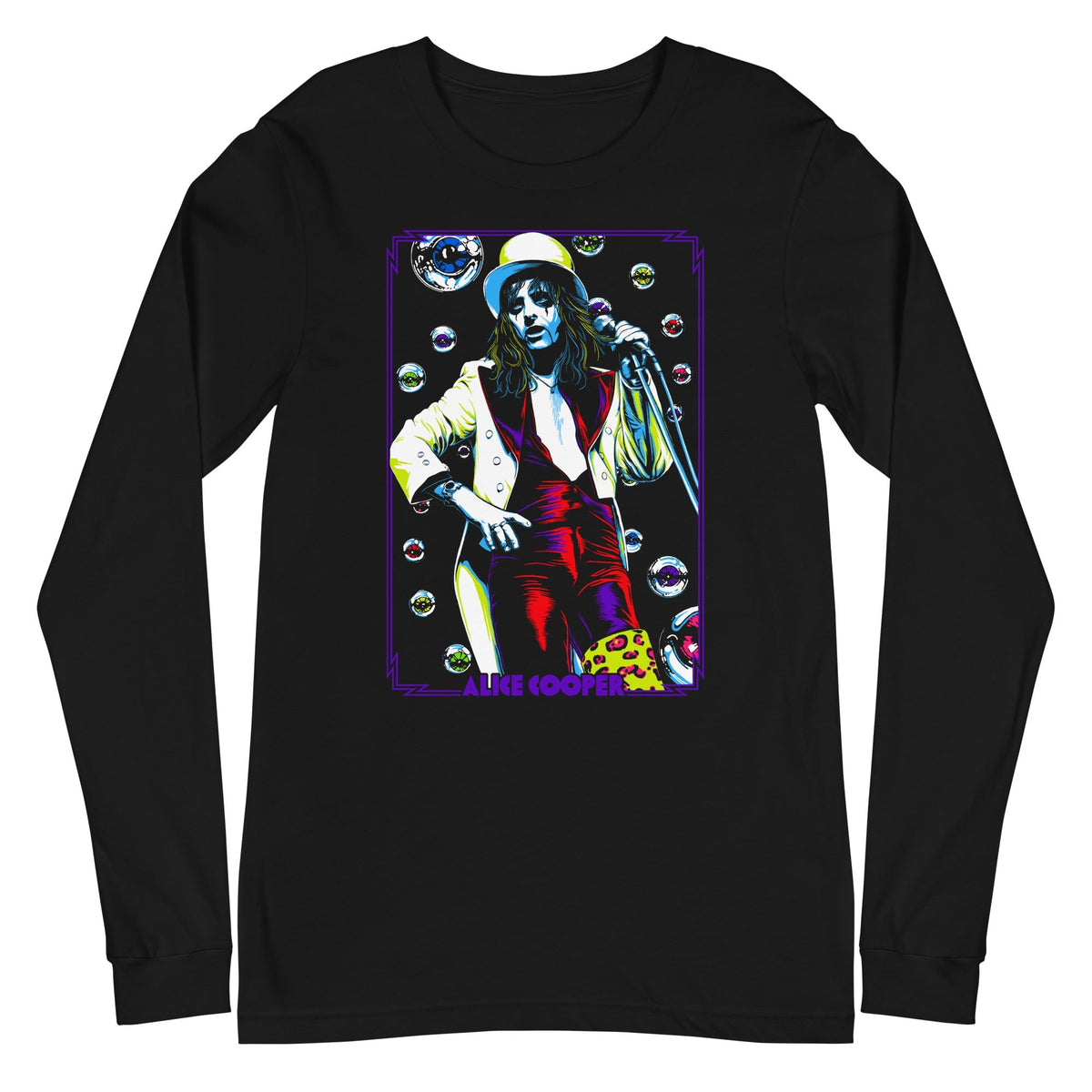 Alice Cooper - Bubbles Long Sleeve T-Shirt