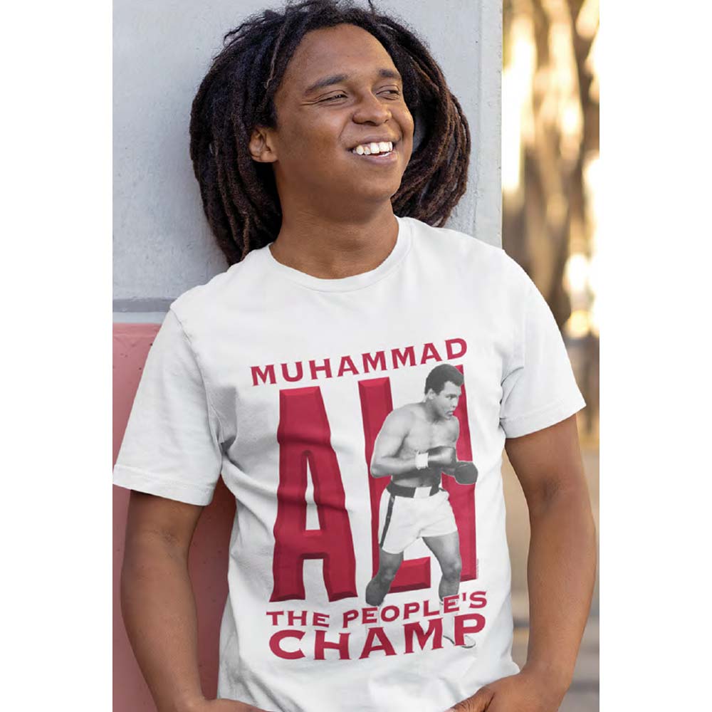 MUHAMMAD ALI Eye-Catching T-Shirt, PEOPLES CHAMP