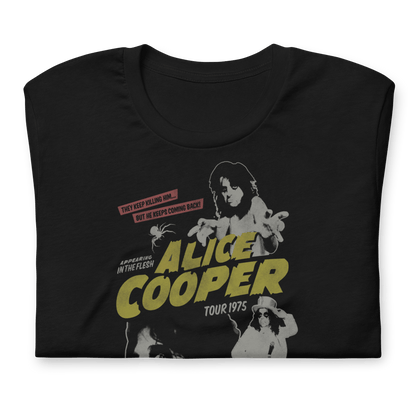 Alice Cooper 1975 Tour Vintage T-Shirt
