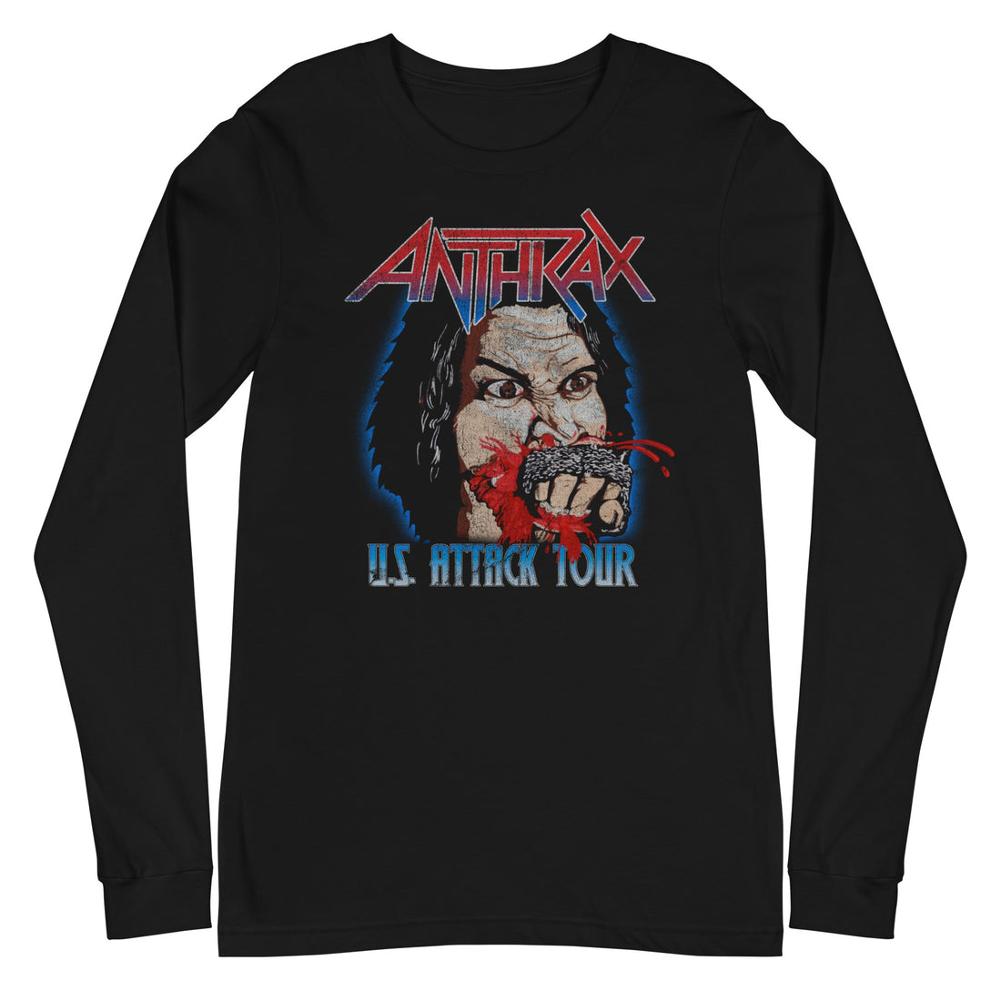 Anthrax - US Attack Tour Long Sleeve T-Shirt