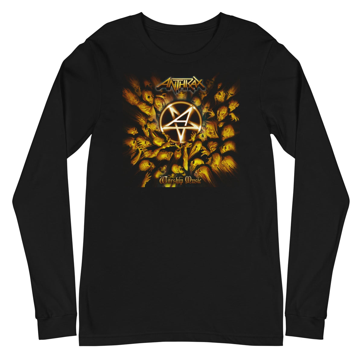 Anthrax - Pentagram Logo Long Sleeve T-Shirt 