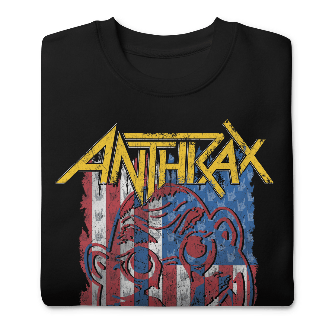 Anthrax - American Flag Sweatshirt