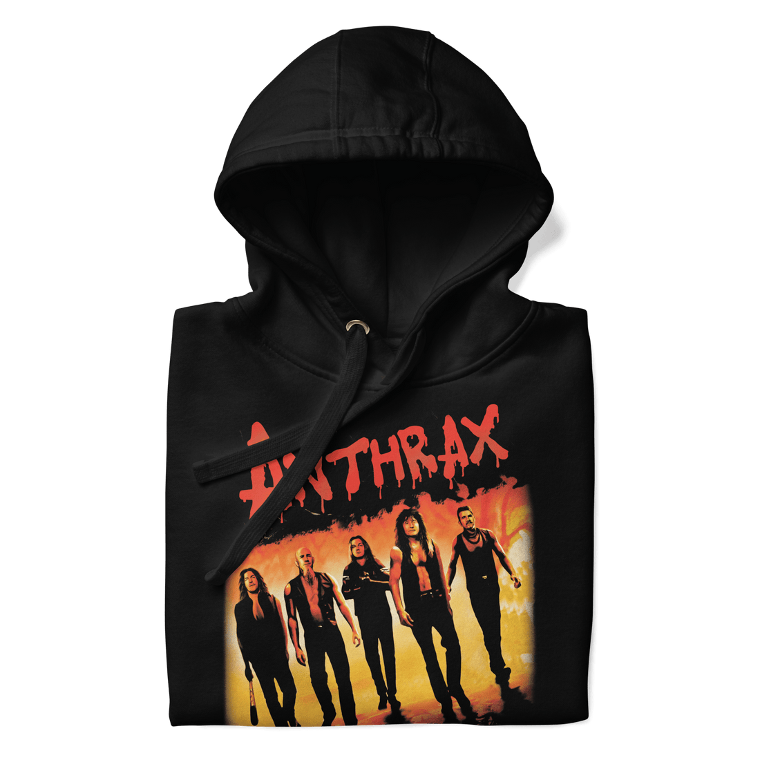 Anthrax - Slanted Band Hoodie
