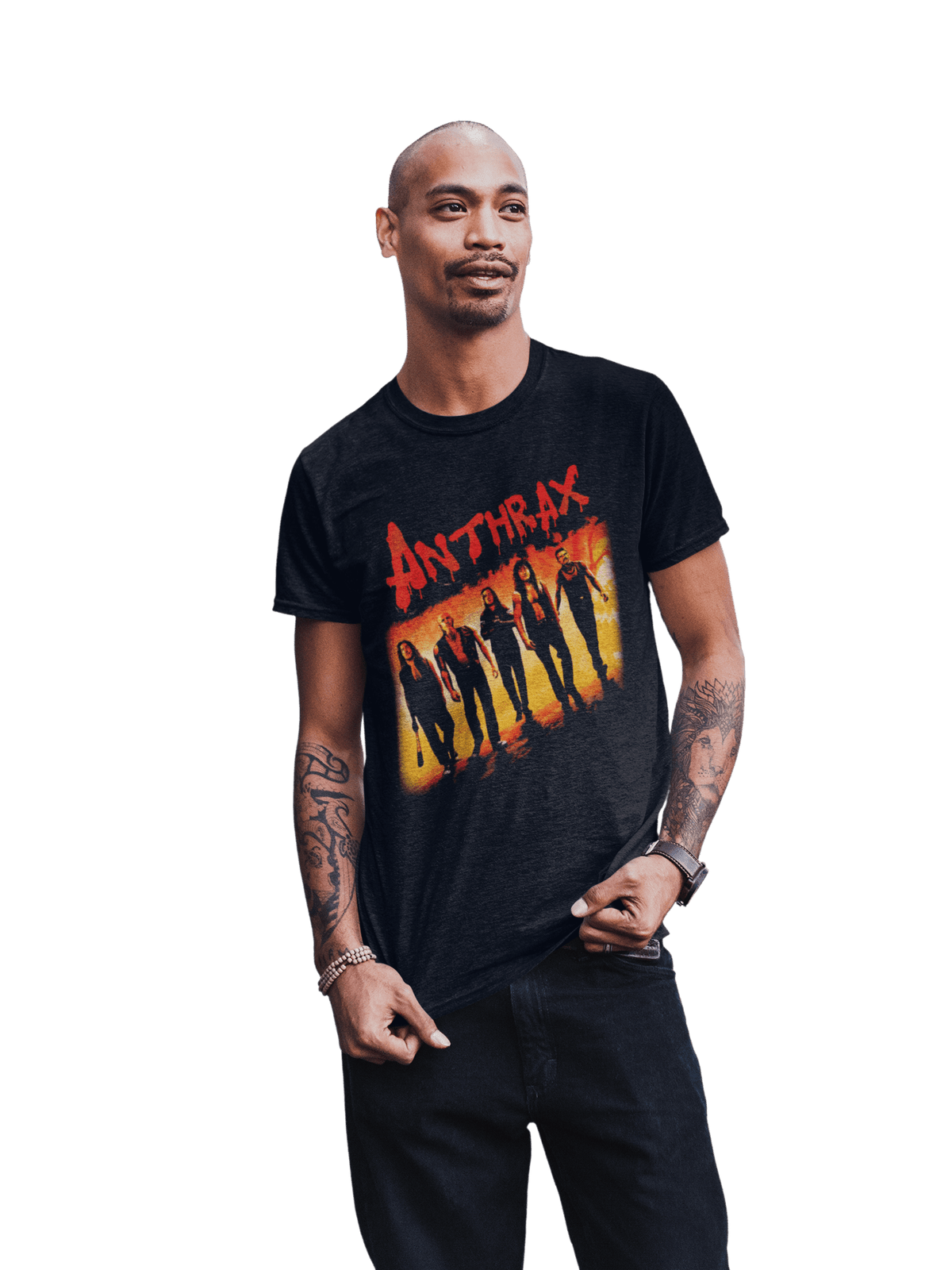 Anthrax - Slanted Band T-Shirt