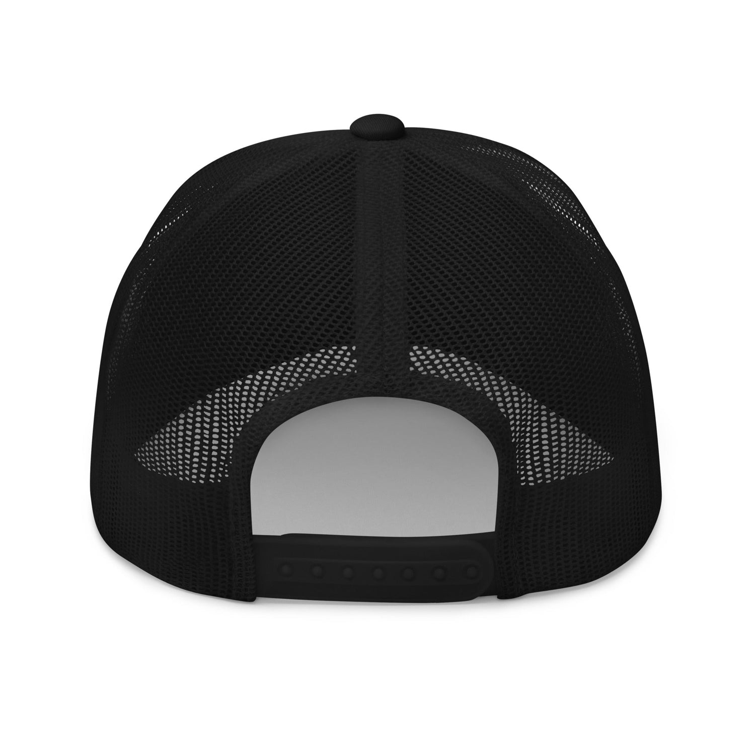Anthrax - White on Black Trucker HD Embroidered Hat