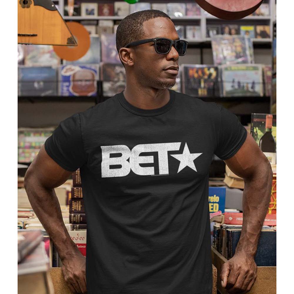 BET Eye-Catching T-Shirt, Logo