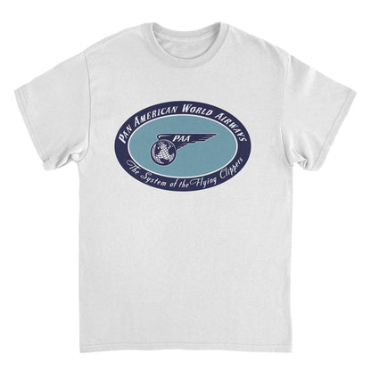 Pan Am the System of the Flying Clippers White T-Shirt