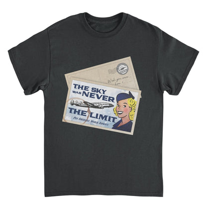 Pan Am the Sky Was Never the Limit Black T-Shirt