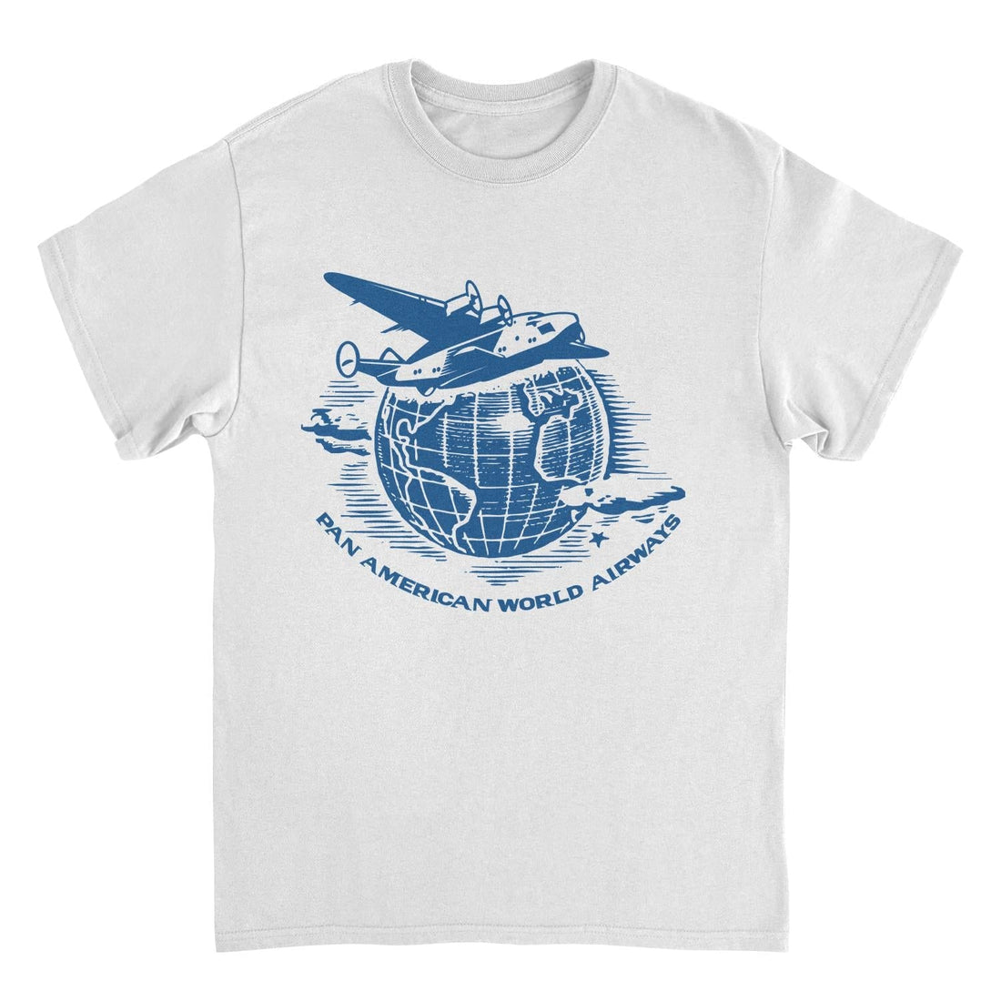 Pan Am Flying Around the World White T-Shirt