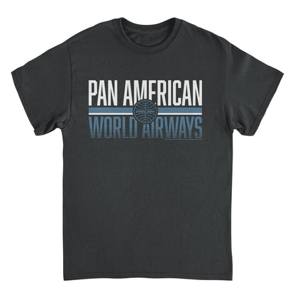 Pan Am Retro Pan American World Airways Black T-Shirt