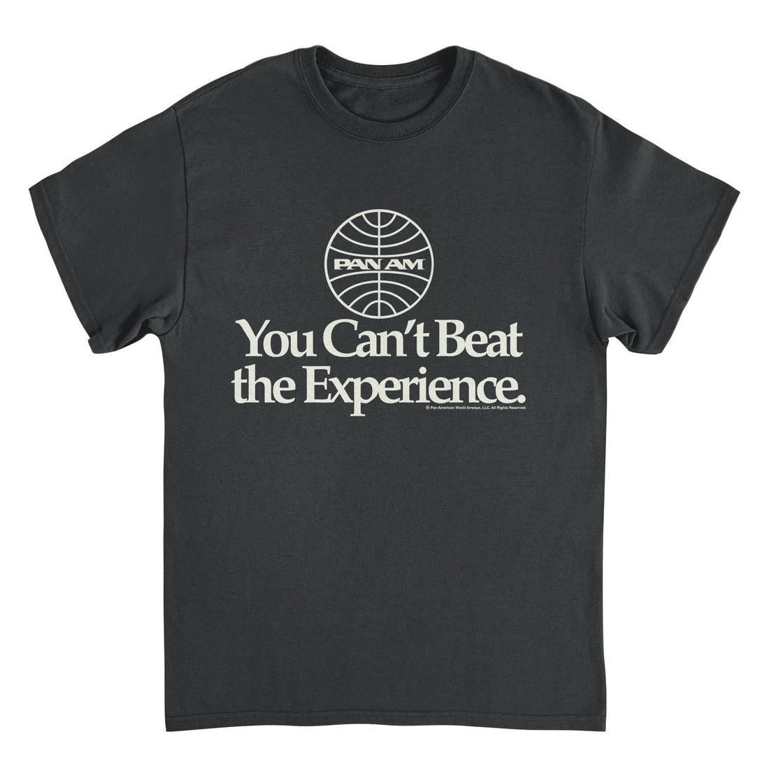 Pan Am Airways You Cant Beat the Experience Black T-Shirt